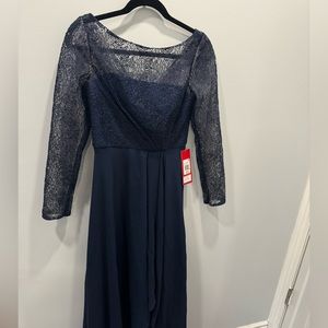 NWT Carmen Marc Valvo lace dress